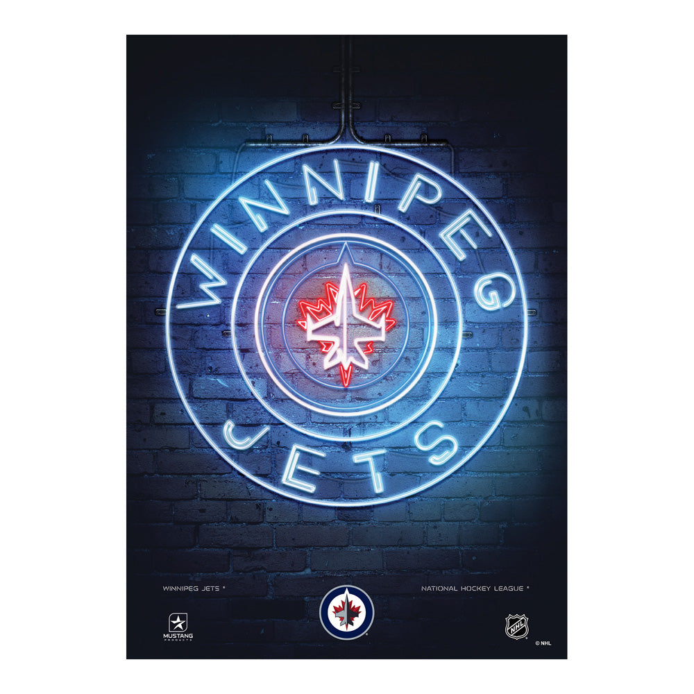 Winnipeg Jets Poster Plaque