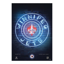 Winnipeg Jets Poster Plaque