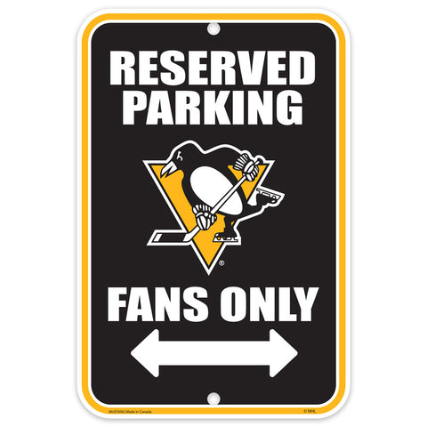 PITTSBURGH PENGUINS 10X15 PARKING SIGN