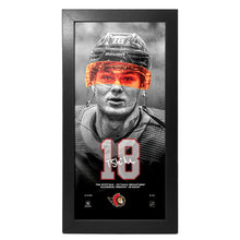 Ottawa Senators Stutzle Neon Player Picture Frame 6 X 13.75