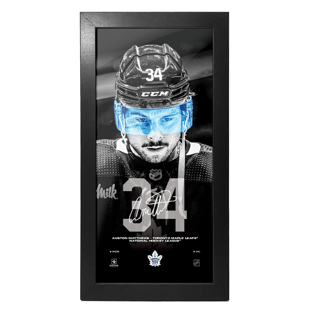 Toronto Maple Leafs Austin Matthews Player Picture Frame 6X13.75