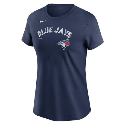 Women's Toronto Blue Jays Woodmark T-Shirt - Navy