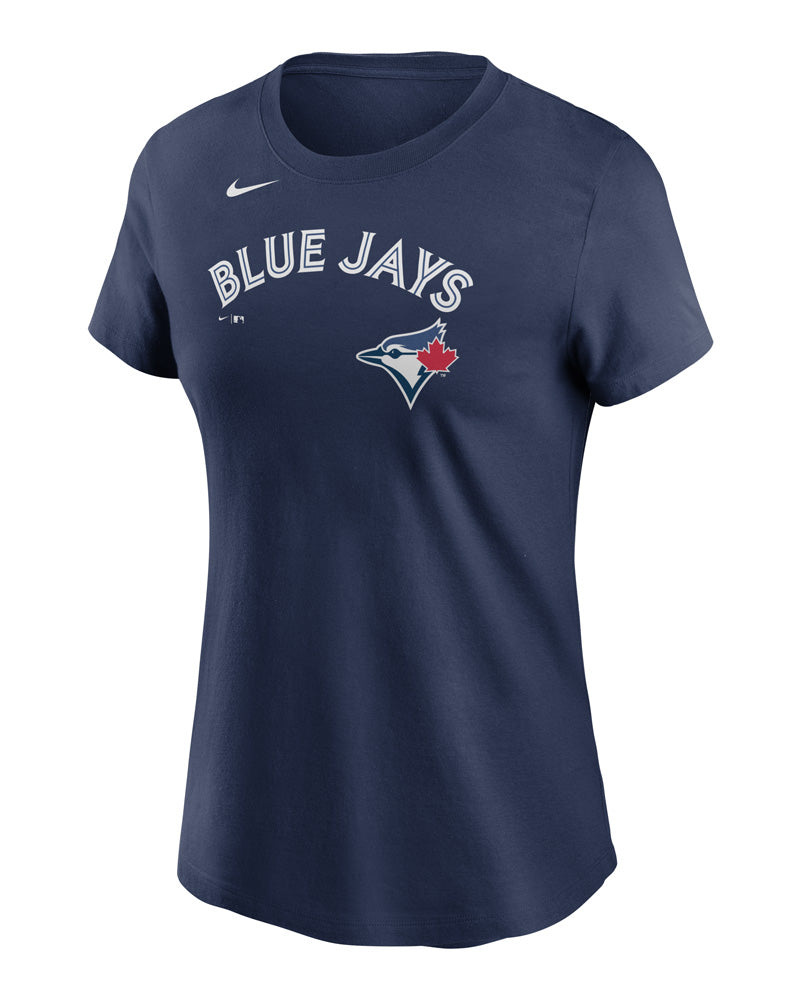 Women's Toronto Blue Jays Woodmark T-Shirt - Navy