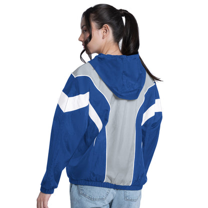 Starter Toronto Maple Leafs Quarterback Women's Blue Full Zip Jacket