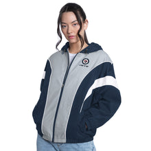 Starter Winnipeg Jets Quarterback Women's Blue Full Zip Jacket