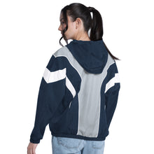 Starter Winnipeg Jets Quarterback Women's Blue Full Zip Jacket