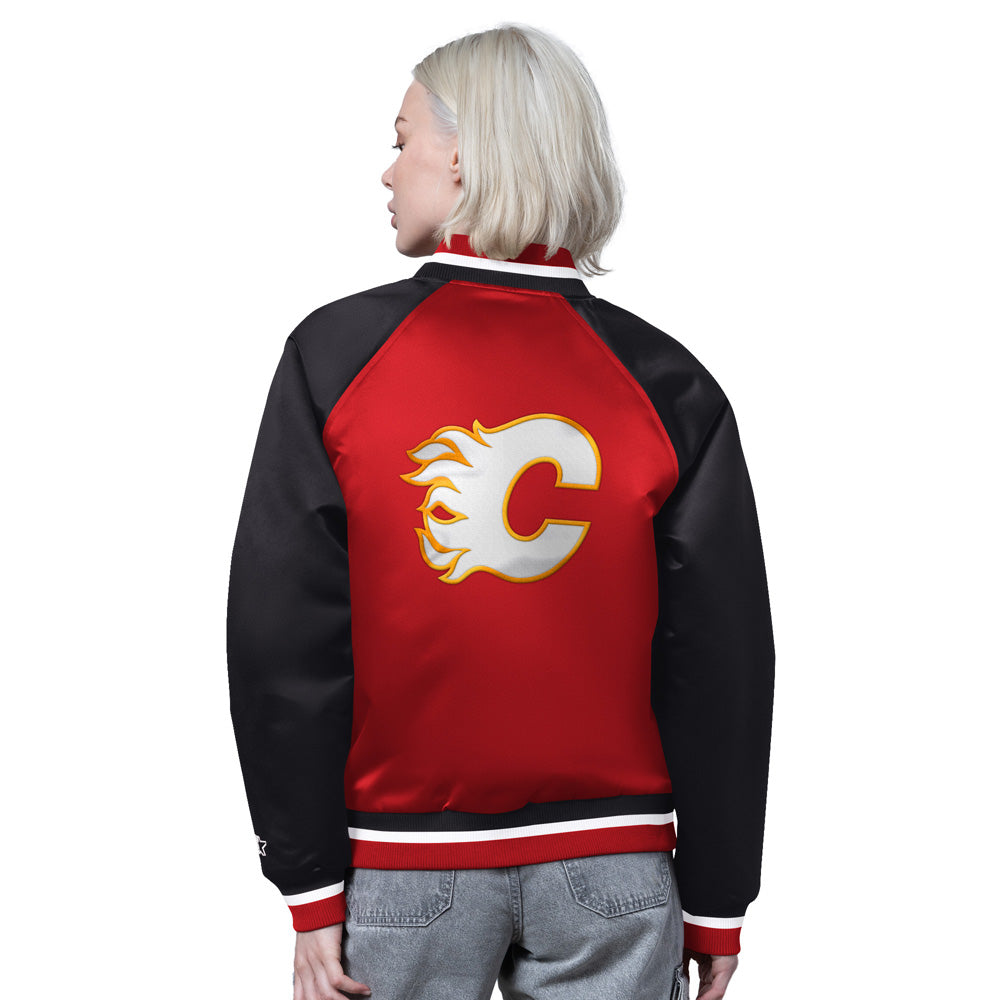 Starter Calgary Flames Fscore Women's Red Jacket