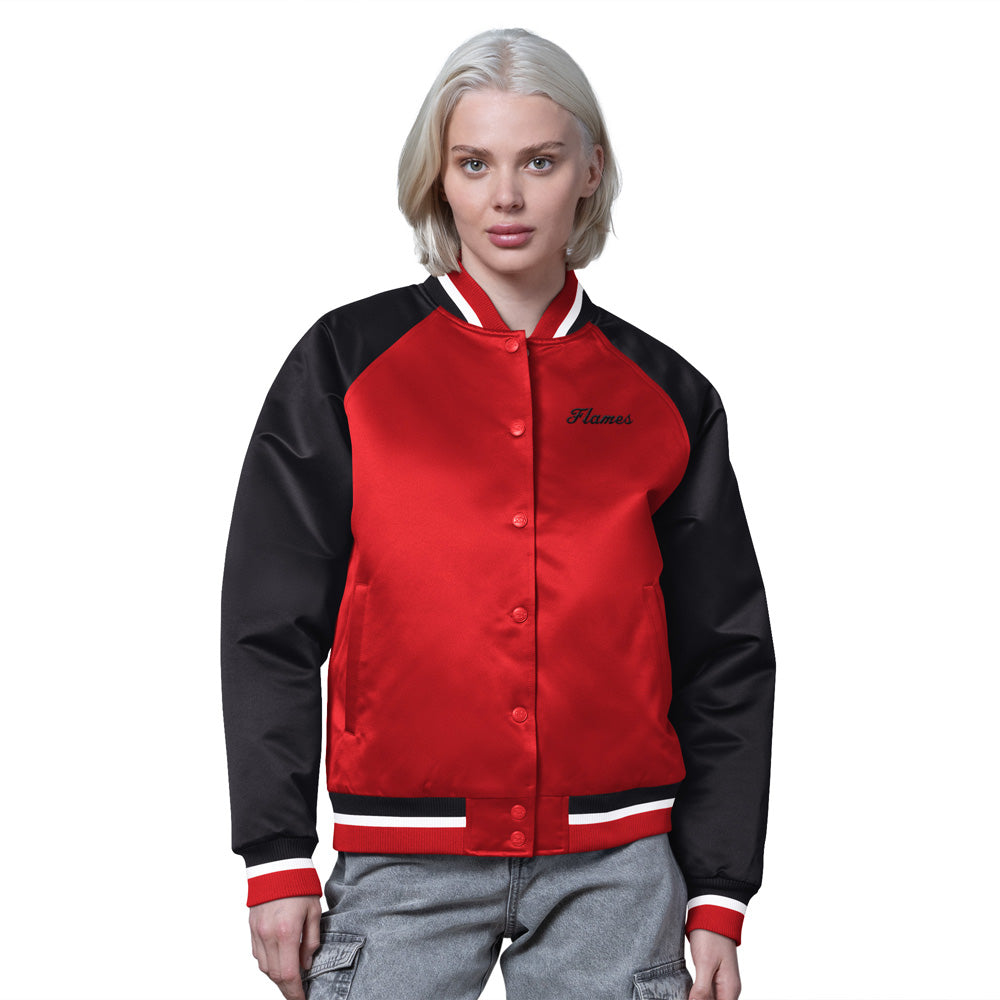 Starter Calgary Flames Fscore Women's Red Jacket