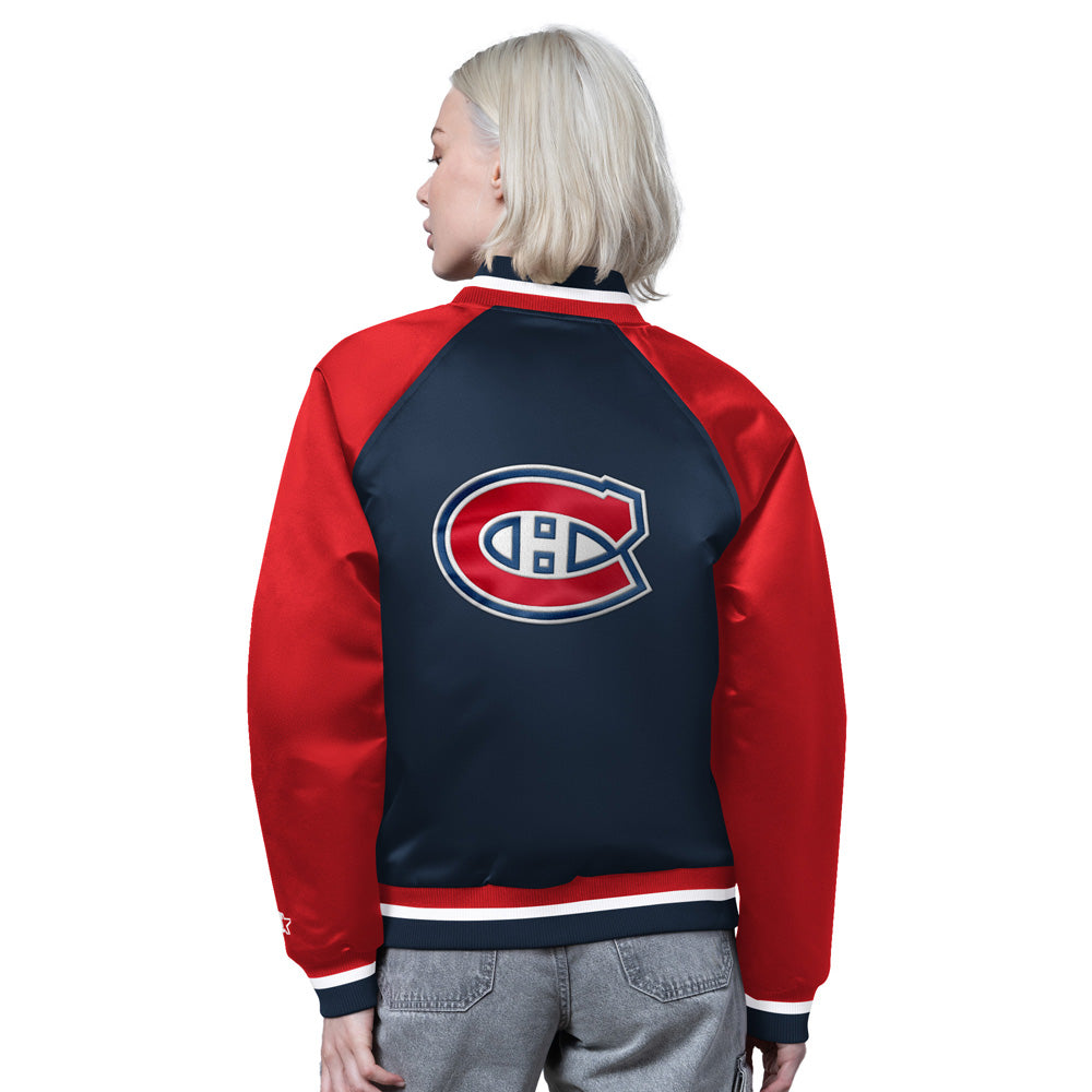 Starter Montreal Candiens Fscore Women's Navy Jacket