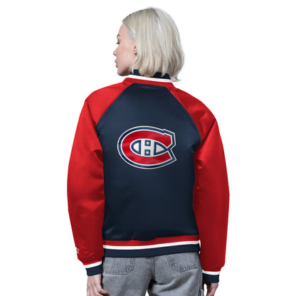 Starter Montreal Candiens Fscore Women's Navy Jacket