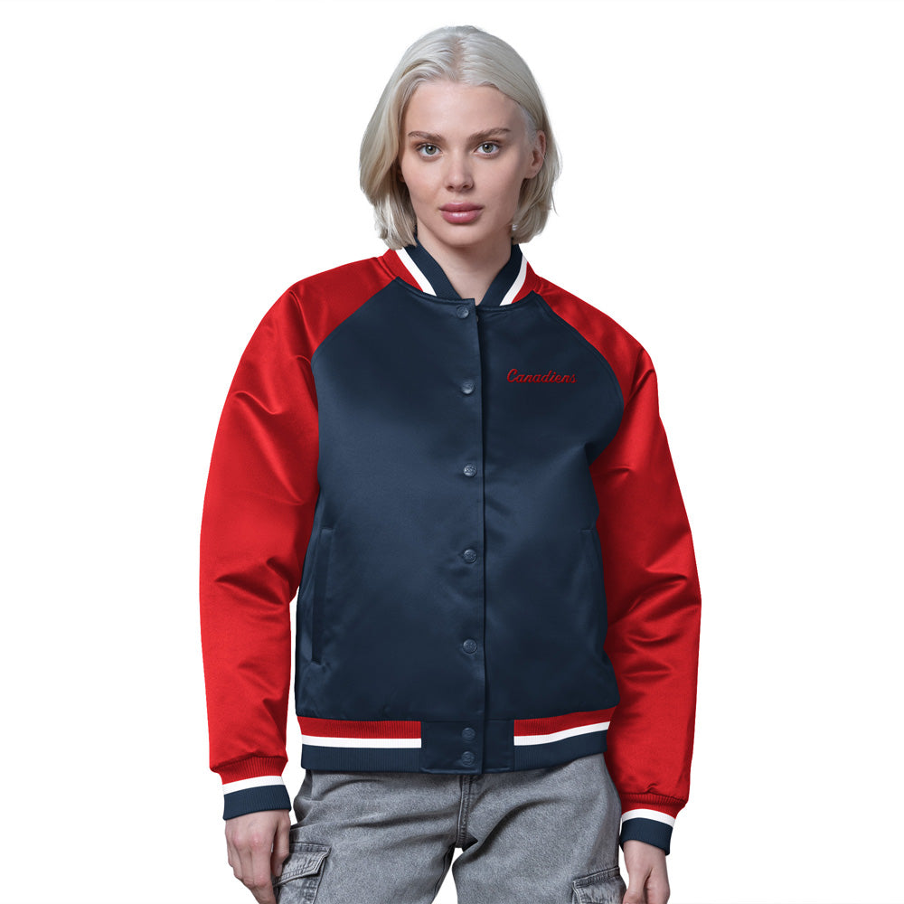 Starter Montreal Candiens Fscore Women's Navy Jacket