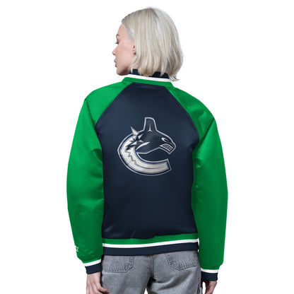 Starter Vancouver Canucks Fscore Women's Blue Jacket