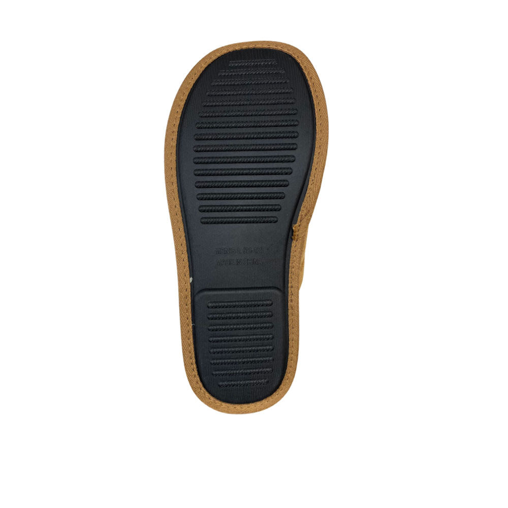 Toronto Maple Leafs Suede Scuff Brown Slippers