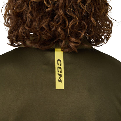 CCM GOLF ADULT SOLID GREEN POLO SHIRT