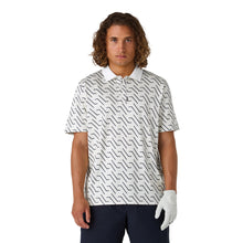 CCM GOLF ADULT PRINTED WHITE POLO SHIRT