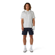 CCM GOLF ADULT PRINTED WHITE POLO SHIRT