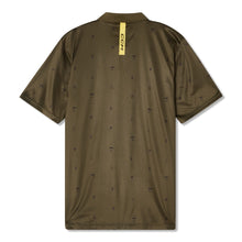 CCM GOLF YOUTH PRINTED GREEN POLO SHIRT