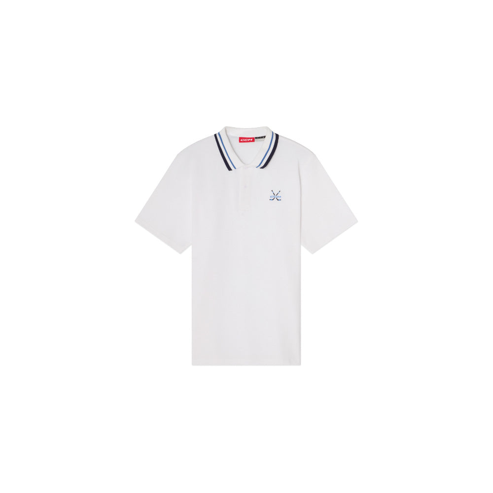 CCM Stripe Collection Men's Polo Shirt