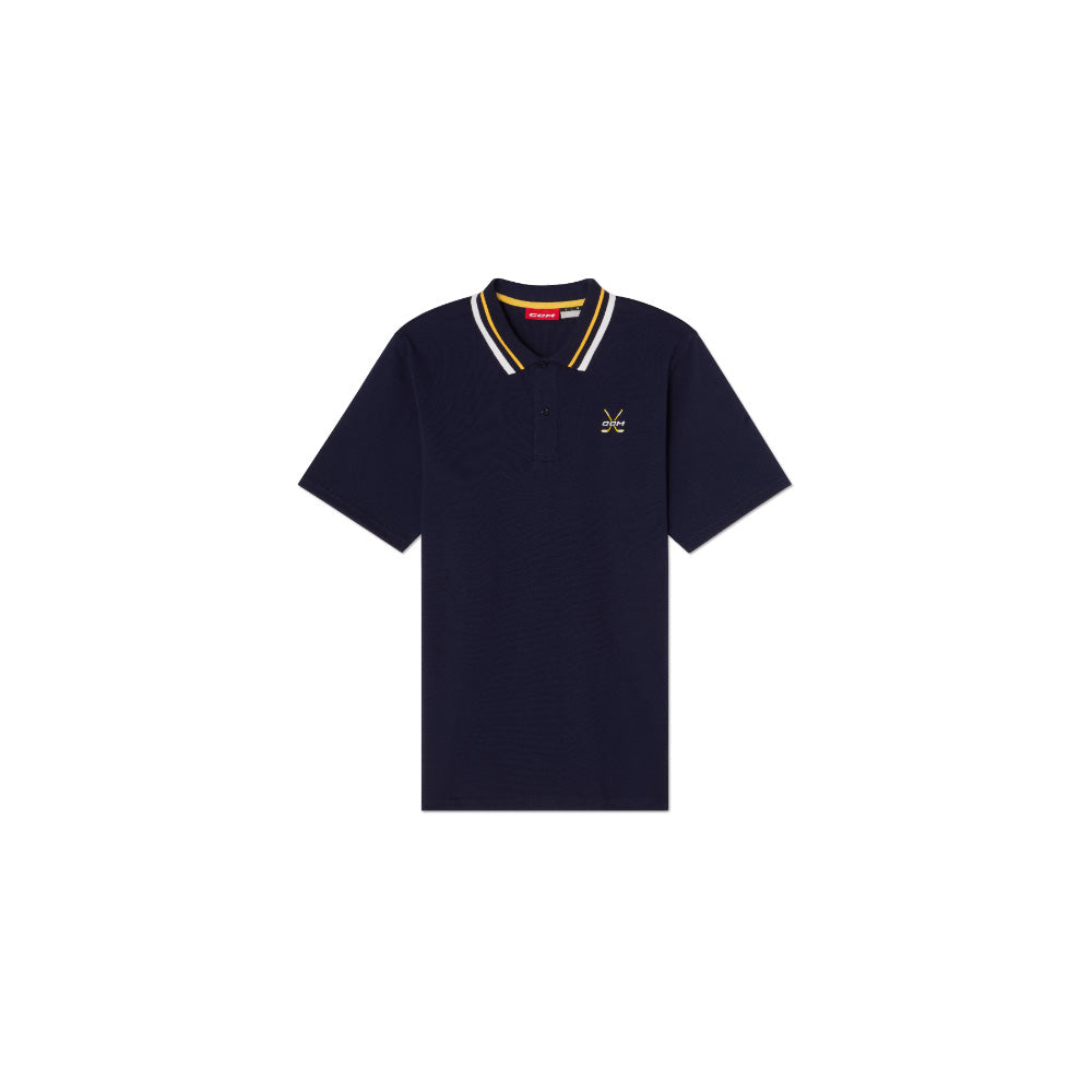 CCM Stripe Collection Men's Polo Shirt
