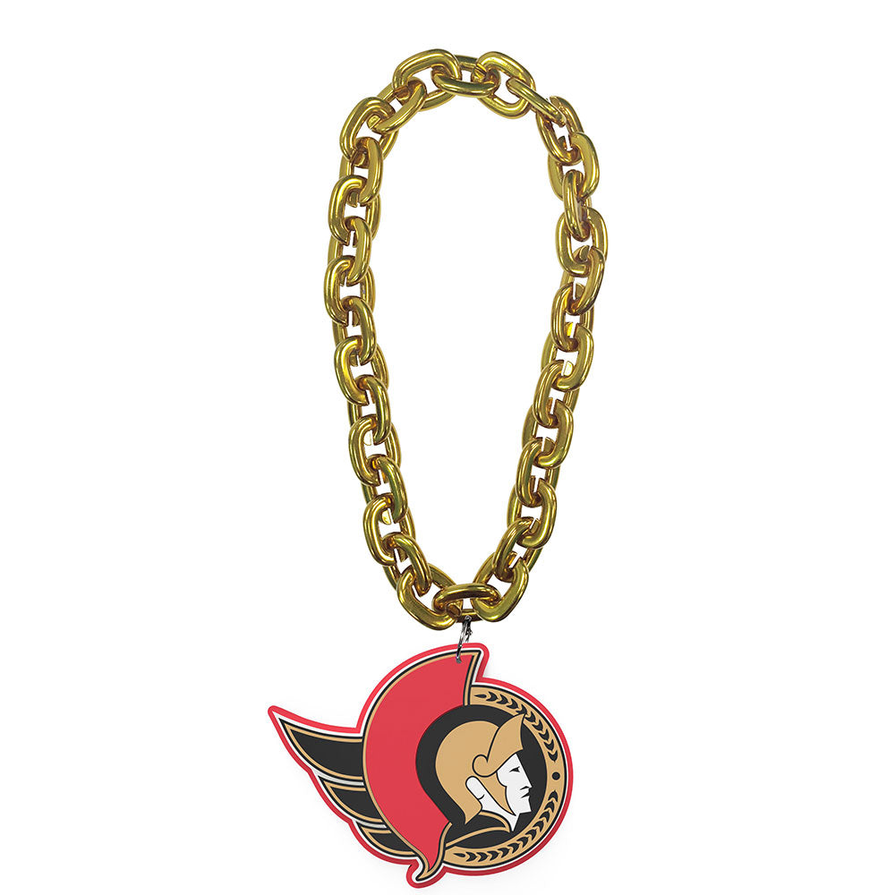 OTTAWA SENATORS GOLD FAN CHAIN