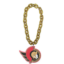 OTTAWA SENATORS GOLD FAN CHAIN