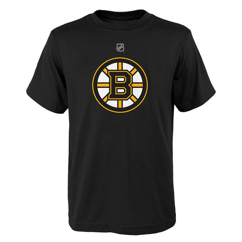OUTERSTUFF BOSTON BRUINS PRIMARY LOGO YOUTH BLACK T SHIRT