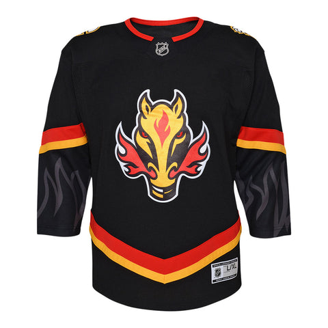 OUTERSTUFF CALGARY FLAMES INFANT BLACK THIRD JERSEY