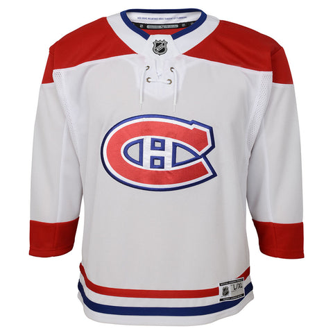 OUTERSTUFF MONTREAL CANADIENS YOUTH AWAY JERSEY