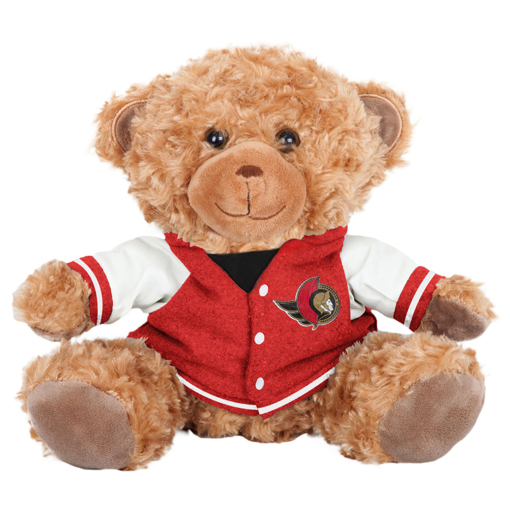 OTTAWA SENATORS 10" VARSITY BEAR