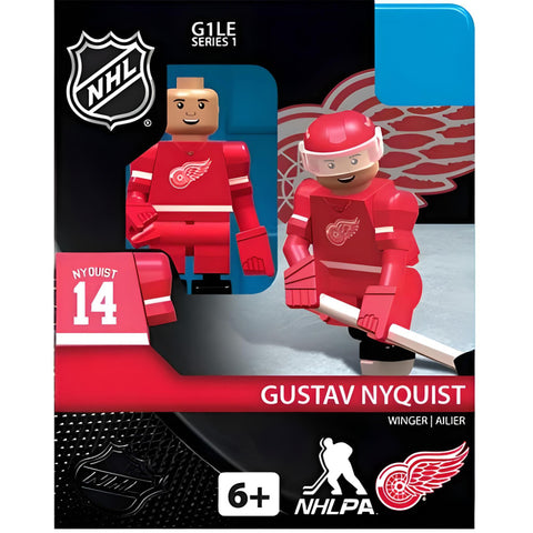 DETROIT RED WINGS GUSTAV NYQUIST NHL MINIFIGURES