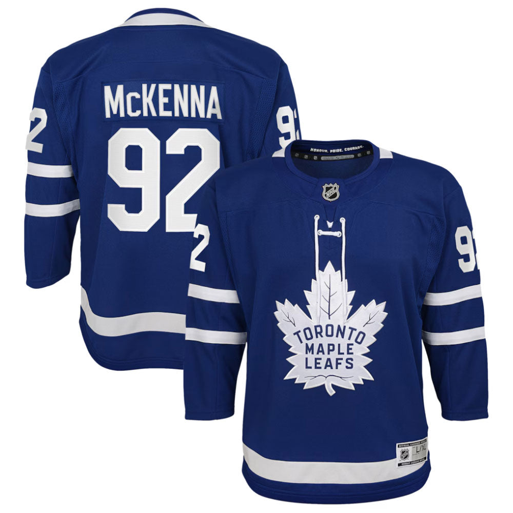 Outerstuff Toronto Maple Leafs Gavin McKenna Youth Premier Home Jersey
