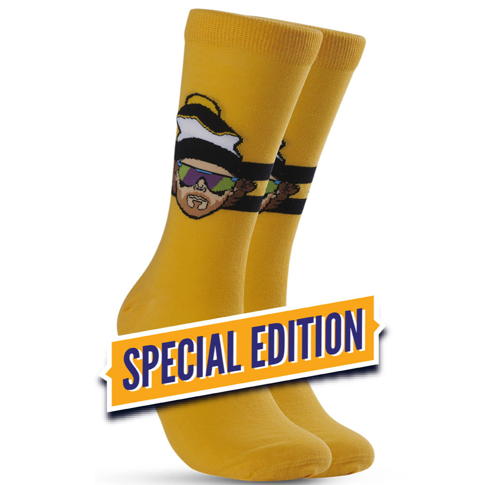 MAJOR LEAGUE SOCKS BOSTON BRUINS DAVID PASTRNAK SPECIAL EDITION SOCKS