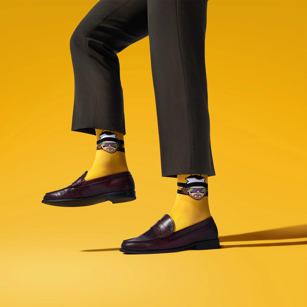 MAJOR LEAGUE SOCKS BOSTON BRUINS DAVID PASTRNAK SPECIAL EDITION SOCKS