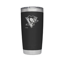 PENGUINS RAMBLER 20OZ TUMBLER - BLACK