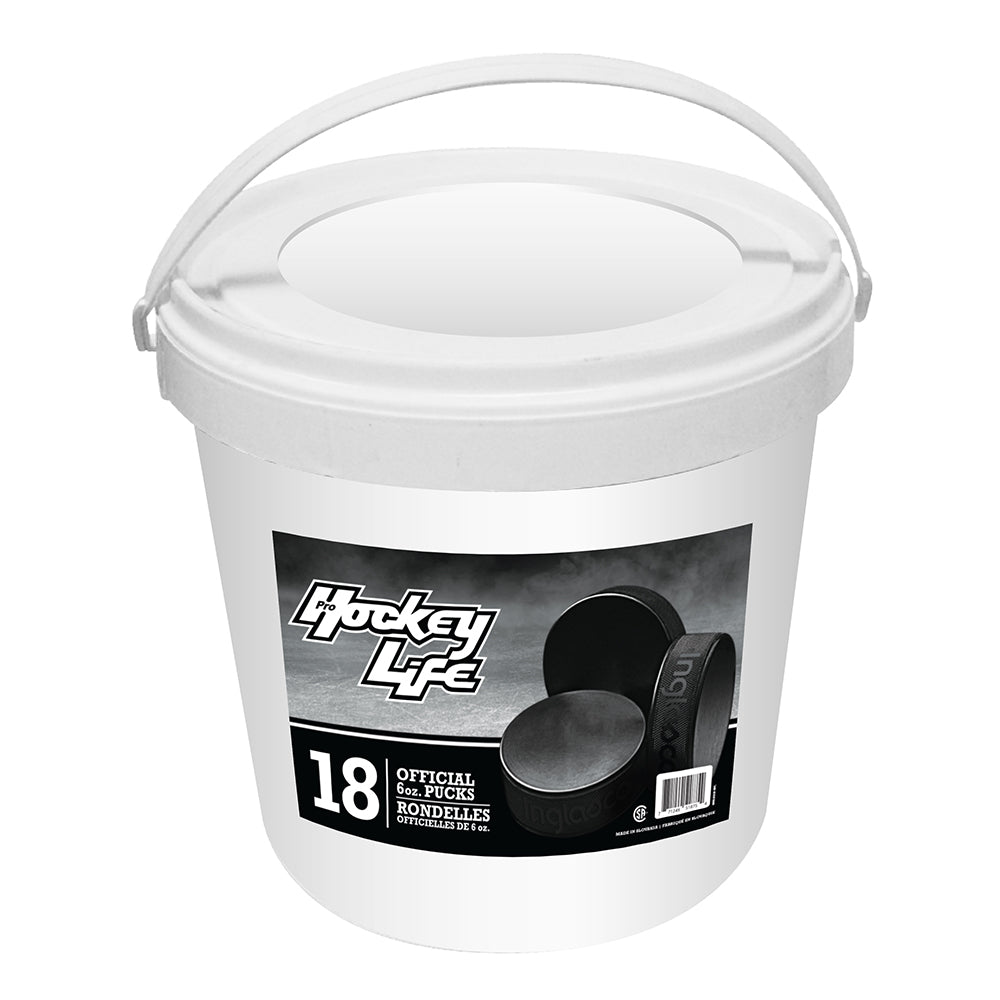 Pro Hockey Life Puck Pail - 18 Pucks