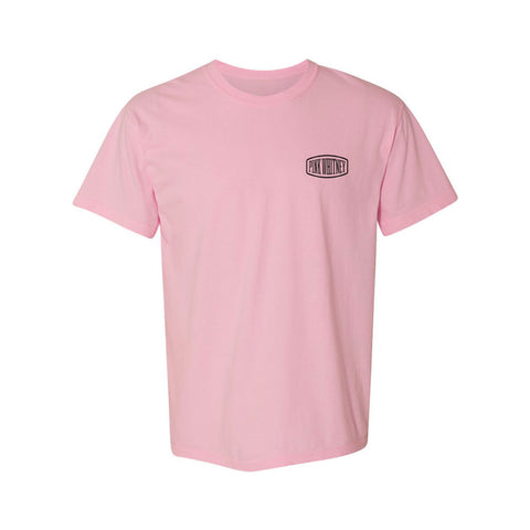 PINK WHITNEY ABSTRACT PINK T SHIRT