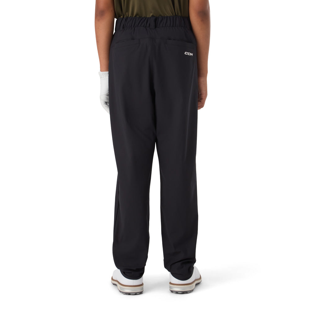 CCM GOLF YOUTH BLACK PANTS