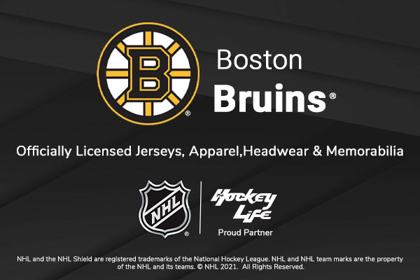 Boston Bruins Women's Sticks and Stripes Crew Hoodie - Black