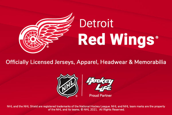 NHL Detroit Red Wings Baseball Customized Jersey