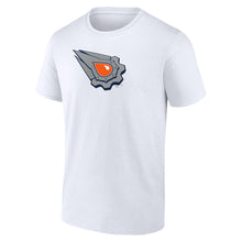 Edmonton Oilers Primary Logo Short Sleeve T-Shirt White