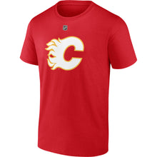 FANATICS CALGARY FLAMES NAZEM KADRI NAME AND NUMBER T SHIRT