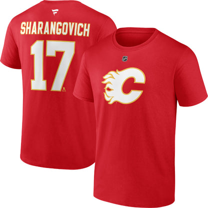 Calgary Flames Yegor Sharangovich N&N Player T-Shirt