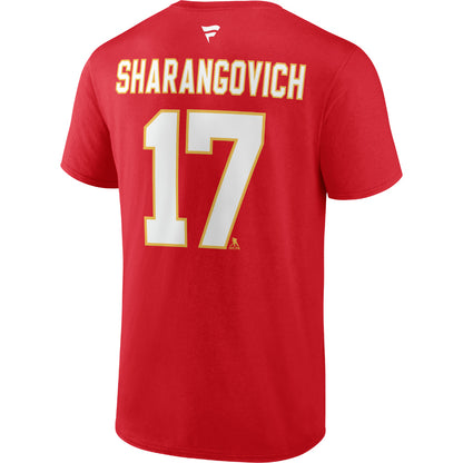 Calgary Flames Yegor Sharangovich N&N Player T-Shirt