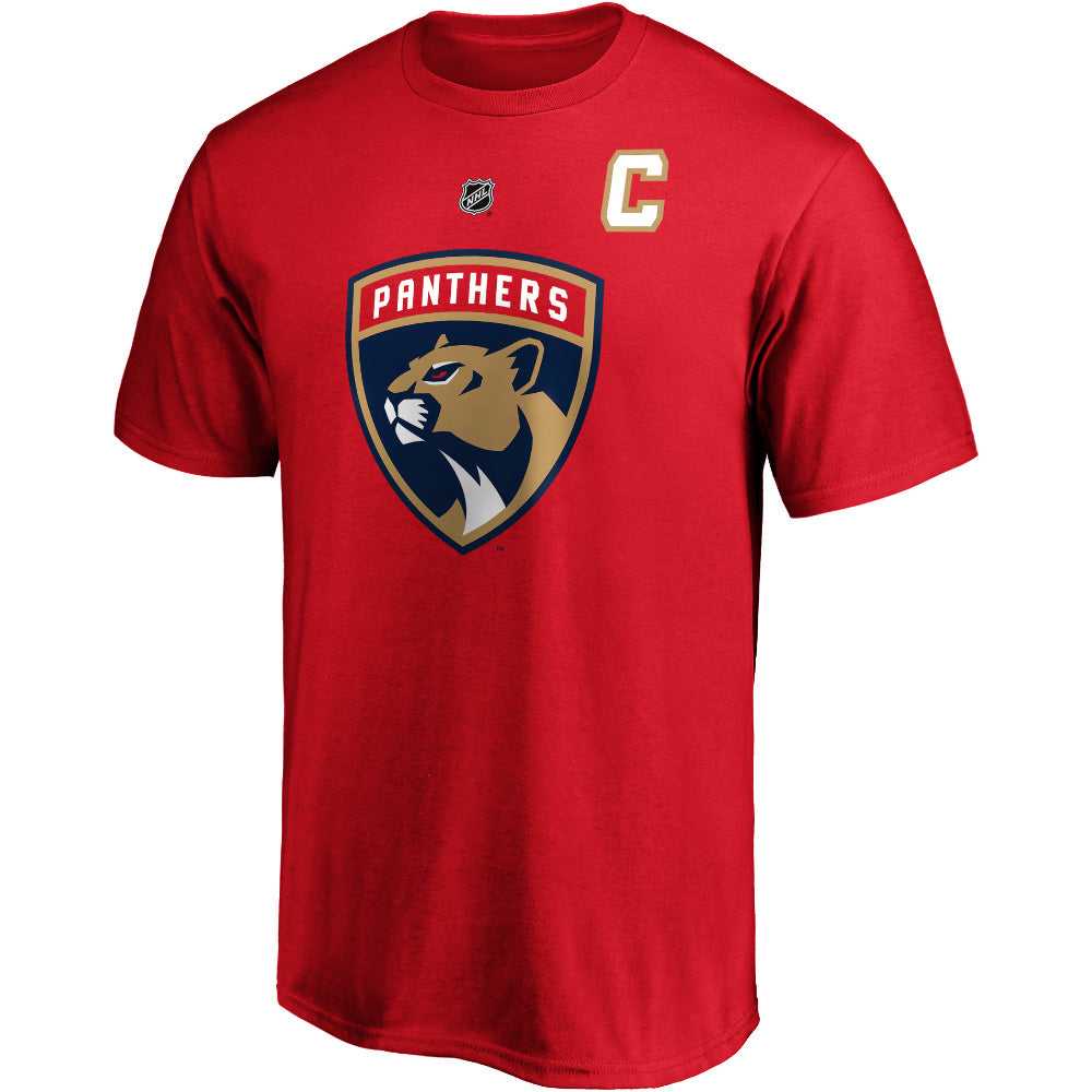 Florida Panthers Aleksander Barkov Player T-Shirt Red
