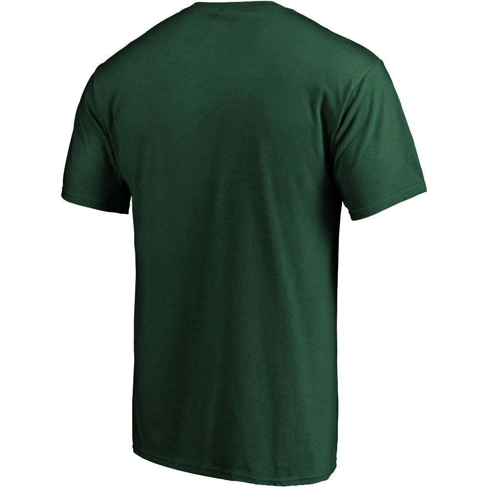 MINNESOTA WILD PRIMARY LOGO T SHIRT - DARK GREEN
