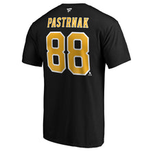 FANATICS BOSTON BRUINS DAVID PASTRNAK NAME AND NUMBER T SHIRT