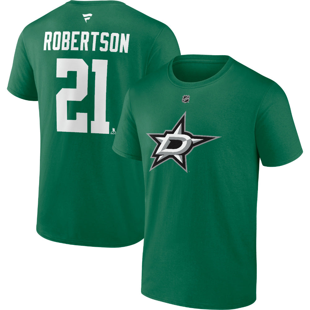 Dallas Stars Jason Robertson Name and Number Player T-Shirt