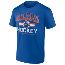 Fanatics Edmonton Oilers Adult Blue T Shirt
