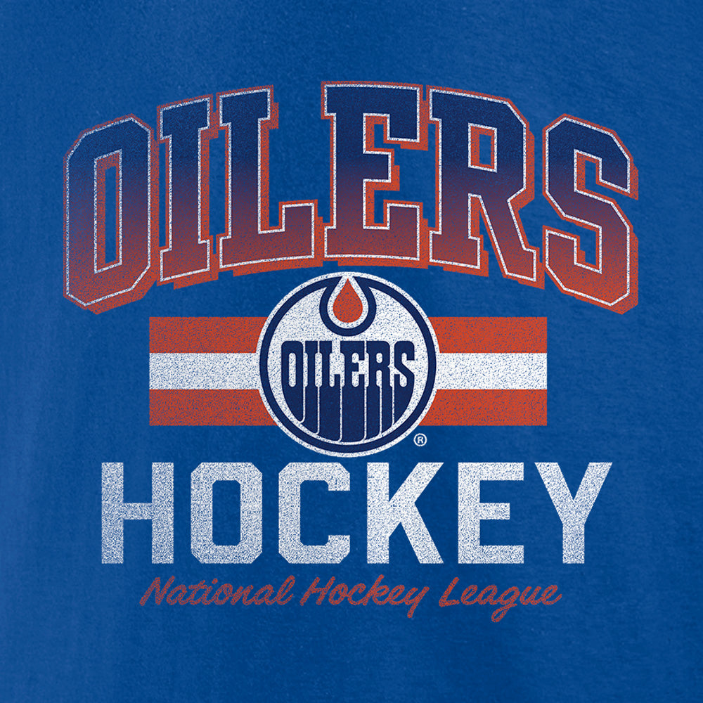Fanatics Edmonton Oilers Adult Blue T Shirt