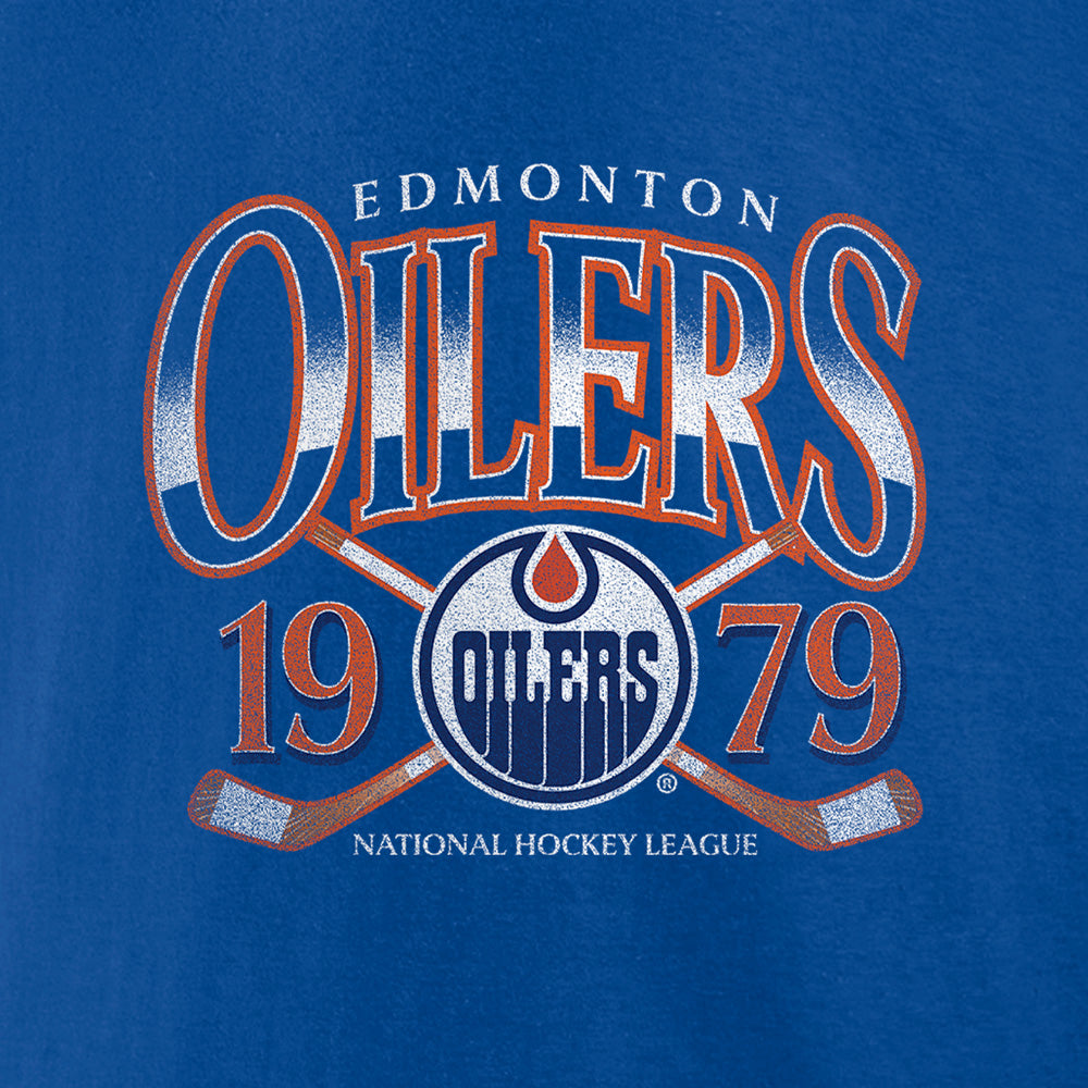Fanatics Edmonton Oilers First Graphic Men's Blue T Shirt